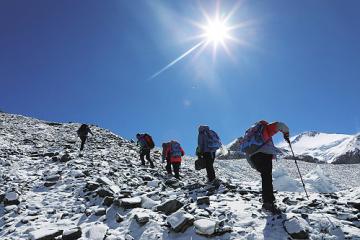 上高原爬雪山，5G信号这样进西藏