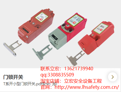 ＬＨＳ门联锁定开关  T系列 小型门锁开关